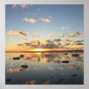 Sunrise at Wells Next The Sea Norfolk Poster