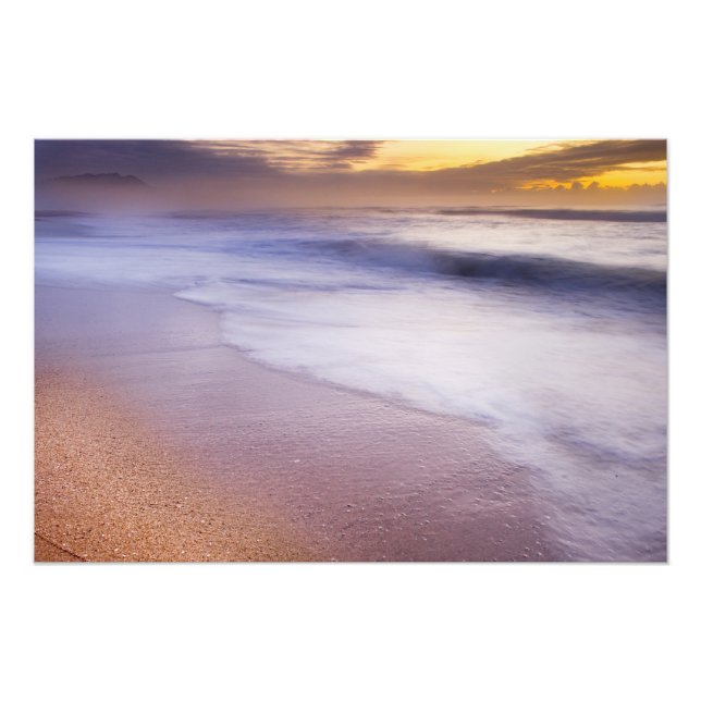 Sunrise Beach Photo Quality Print (Front)