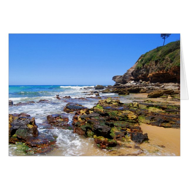 Sunrise Beach, Sydney, Australia, Card (Front Horizontal)