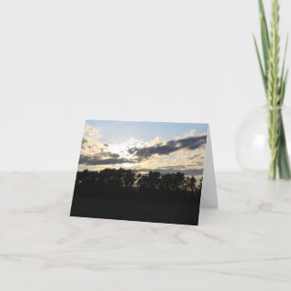 Sunrise Blank Note Card