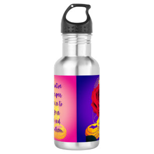 Sunrise Buddha #2 - Water is Alive 532 Ml Water Bottle