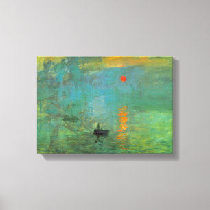 Sunrise by Claude Monet Canvas Print