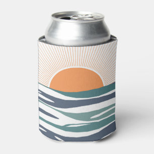 Sunrise by the sea can cooler