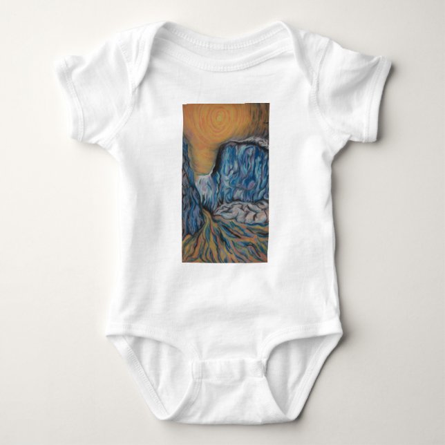 Sunrise Canyon Baby Bodysuit (Front)