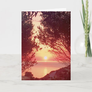 sunrise card
