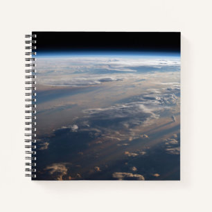 Sunrise Casts Long Shadows Over Philippine Sea Notebook