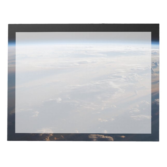 Sunrise Casts Long Shadows Over Philippine Sea Notepad (Front)