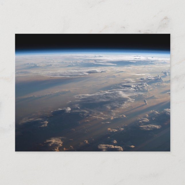 Sunrise Casts Long Shadows Over Philippine Sea Postcard (Front)