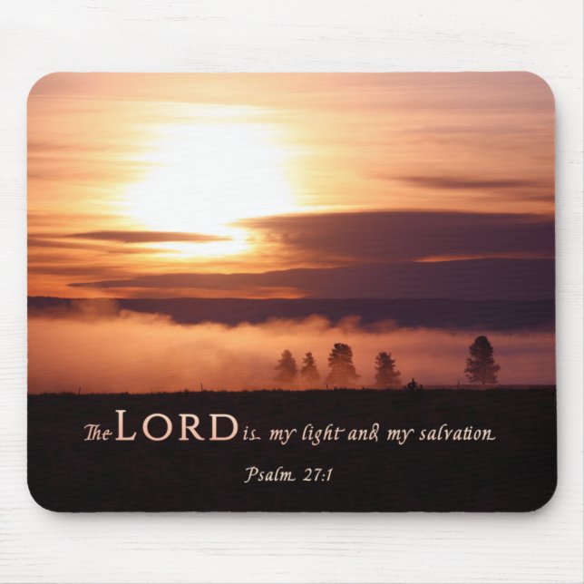 Sunrise Christian Mousepad (Front)
