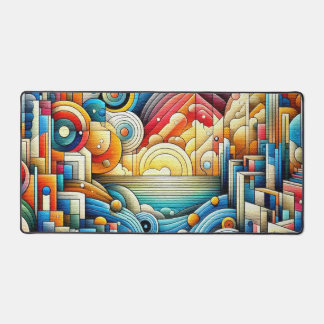 Sunrise City  Desk Mat