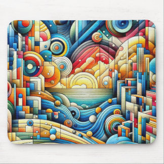 Sunrise City  Mouse Pad