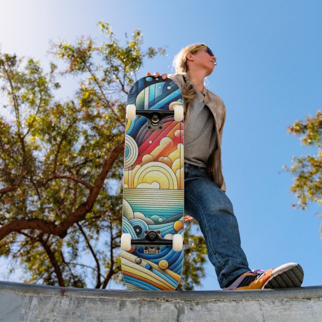 Sunrise City  Skateboard (Outdoor 1)