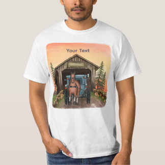 Sunrise Covered Bridge T-Shirt