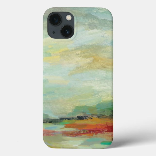 Sunrise Field Abstract Print | Silvia Vassileva Case-Mate iPhone Case (Back)