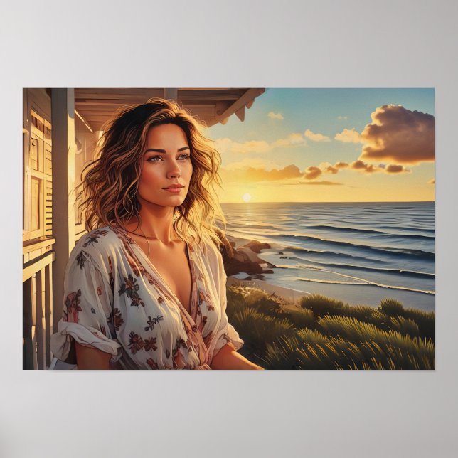 Sunrise Fine Art  Poster (Front)
