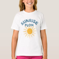 Sunrise Flow Retro Sun Graphic | Yoga Beach Girl's
