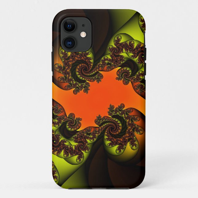 Sunrise fractal Case-Mate iPhone case (Back)