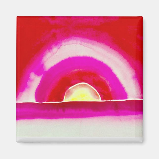 Sunrise, Georgia O’Keeffe,  Magnet (Front)