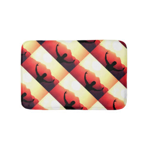 sunrise greeter bath mat