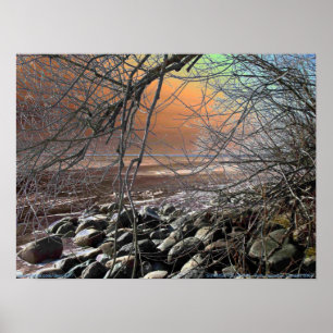 SUNRISE ICE-SCAPE POSTER