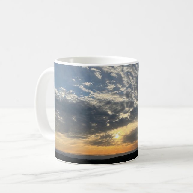 Sunrise Idaho Coffee Mug (Front Left)