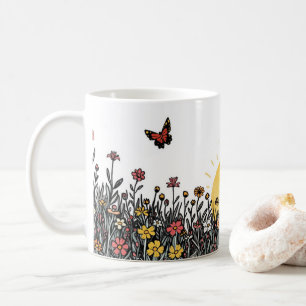 Sunrise in a Meadow Mug
