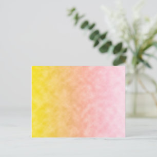 Sunrise in Cotton Candy Skies Postcard