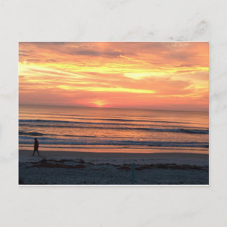 Sunrise in Daytona Beach, FL Postcard