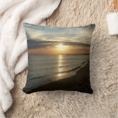 Sunrise in Norfolk VA Cushion (Blanket)