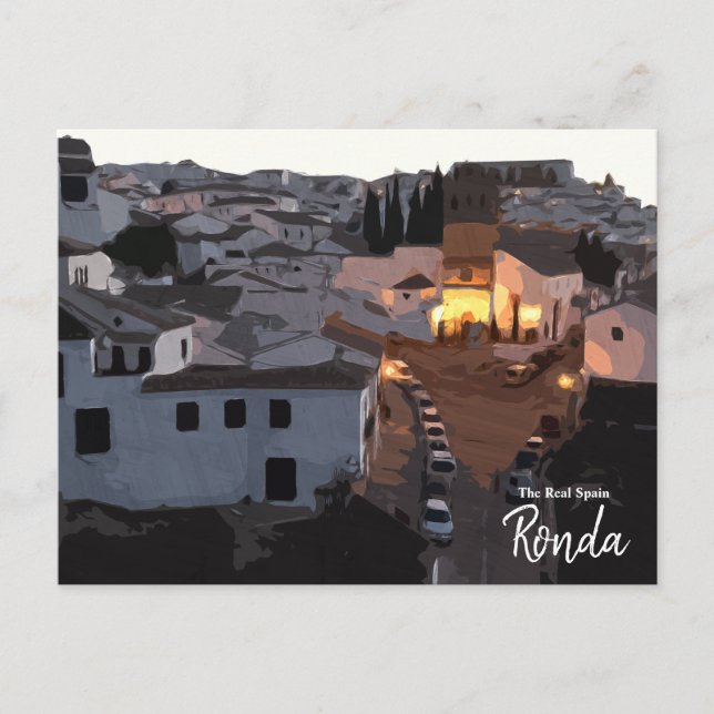 Sunrise in Ronda, Spain Postcard (Front)