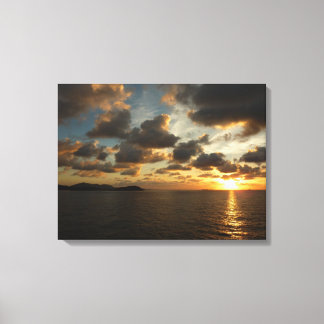 Sunrise in St. Thomas I US Virgin Islands Canvas Print