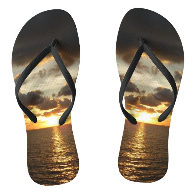 Sunrise in St. Thomas I US Virgin Islands Jandals (Footbed)