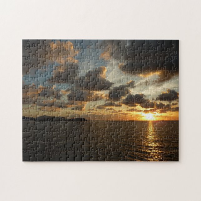 Sunrise in St. Thomas I US Virgin Islands Jigsaw Puzzle (Horizontal)