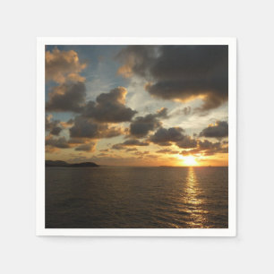 Sunrise in St. Thomas I US Virgin Islands Napkin