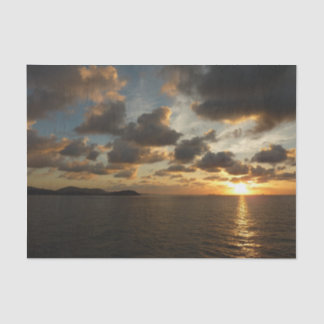 Sunrise in St. Thomas I US Virgin Islands Tissue Paper