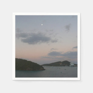 Sunrise in St. Thomas III US Virgin Islands Napkin