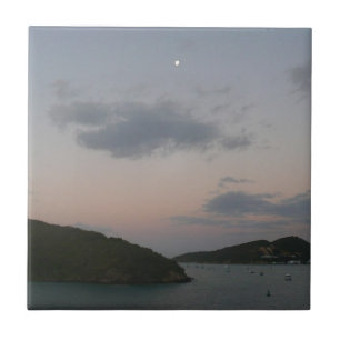 Sunrise in St. Thomas III US Virgin Islands Tile