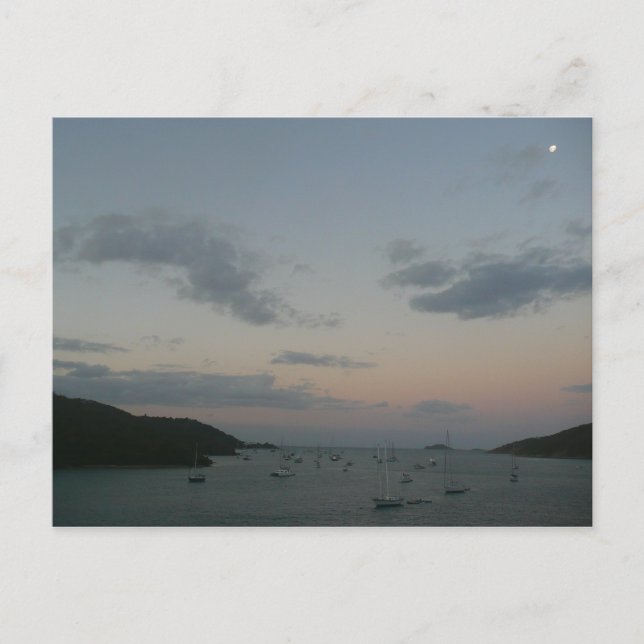 Sunrise in St. Thomas IV US Virgin Islands Postcard (Front)