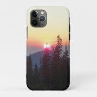 Sunrise in the Forest at Rocky Mountain