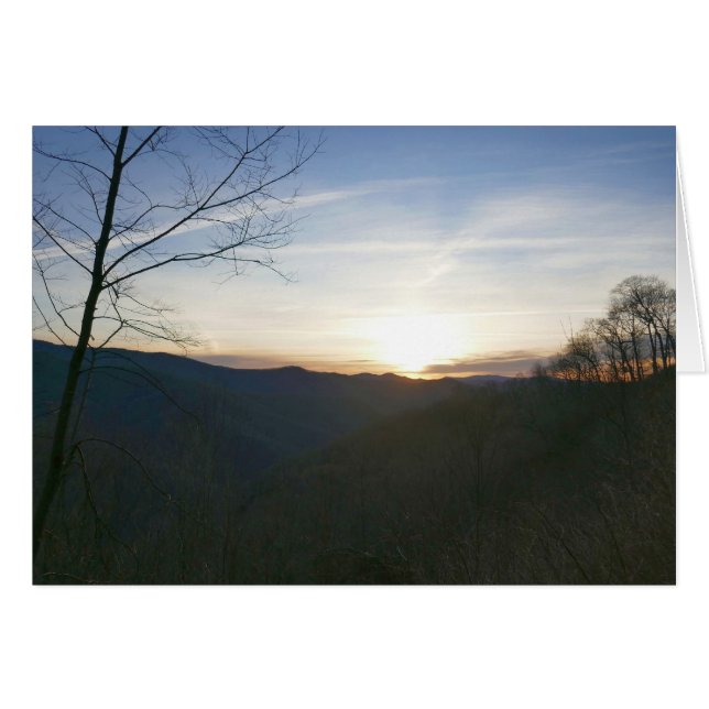 Sunrise in the Smoky Mountains (Front Horizontal)