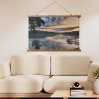 Sunrise Lake View Scenic Waterfront Photographic