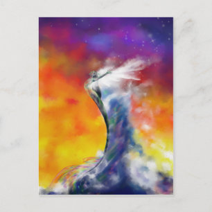 Sunrise Mermaid postcard