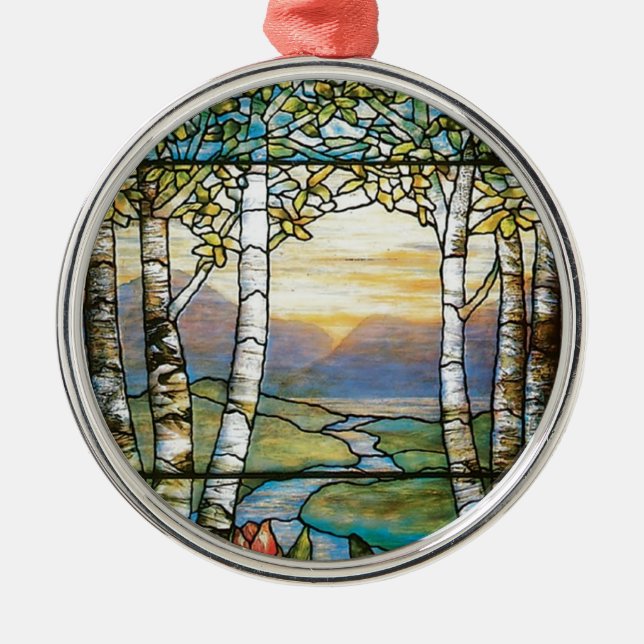 Sunrise Metal Tree Decoration (Front)