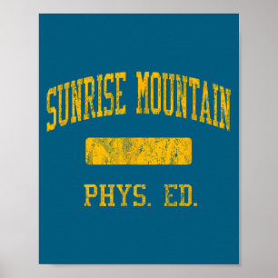 Sunrise mountain high school hs peoria az phys ed  poster