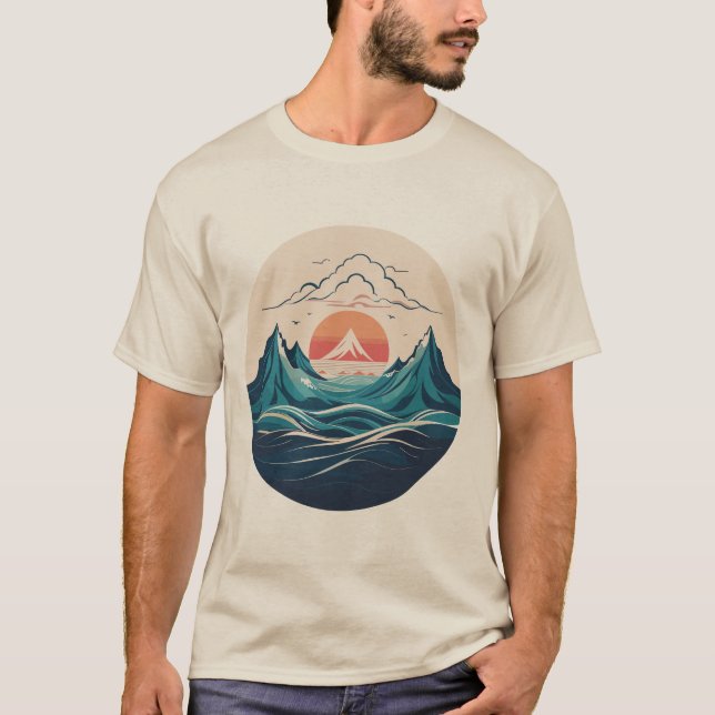 Sunrise Mountain T-Shirt (Front)