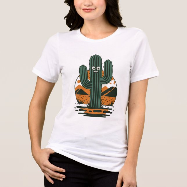 Sunrise Mountainscape Tri-Blend Shirt (Front)