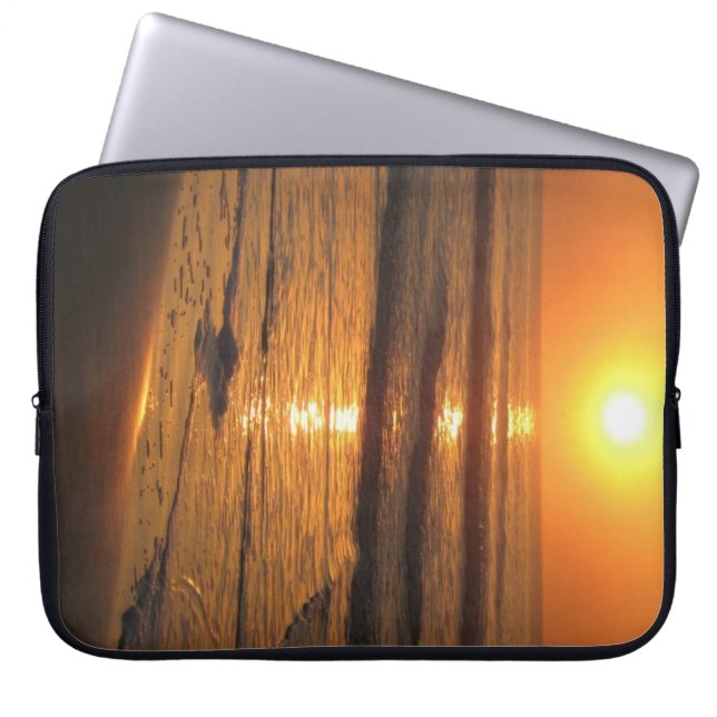 "Sunrise" Neoprene Laptop Sleeve 15 inch (Front)