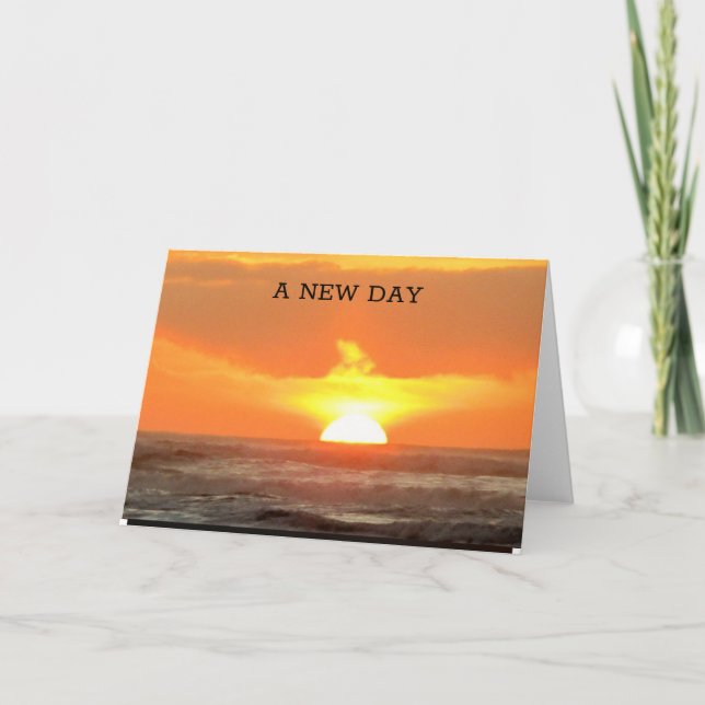 Sunrise of HOPE photo Card (Front)