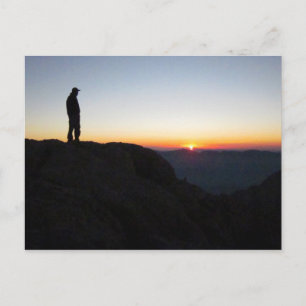 Sunrise on Mt Whitney 2 - John Muir Trail Postcard