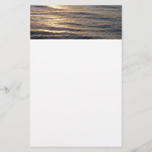 Sunrise on Ocean Waters Stationery